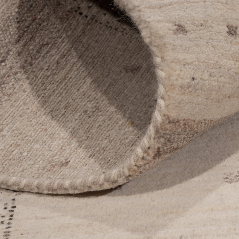 Gabbeh Teppich - Loribaft Indus - 245 x 174 cm - hellbeige