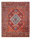 Kazak Tappeto 187x243cm - Tappeto orientale - rosso - Rettangolo / Rosso / 187 x 243 cm Rettangolo