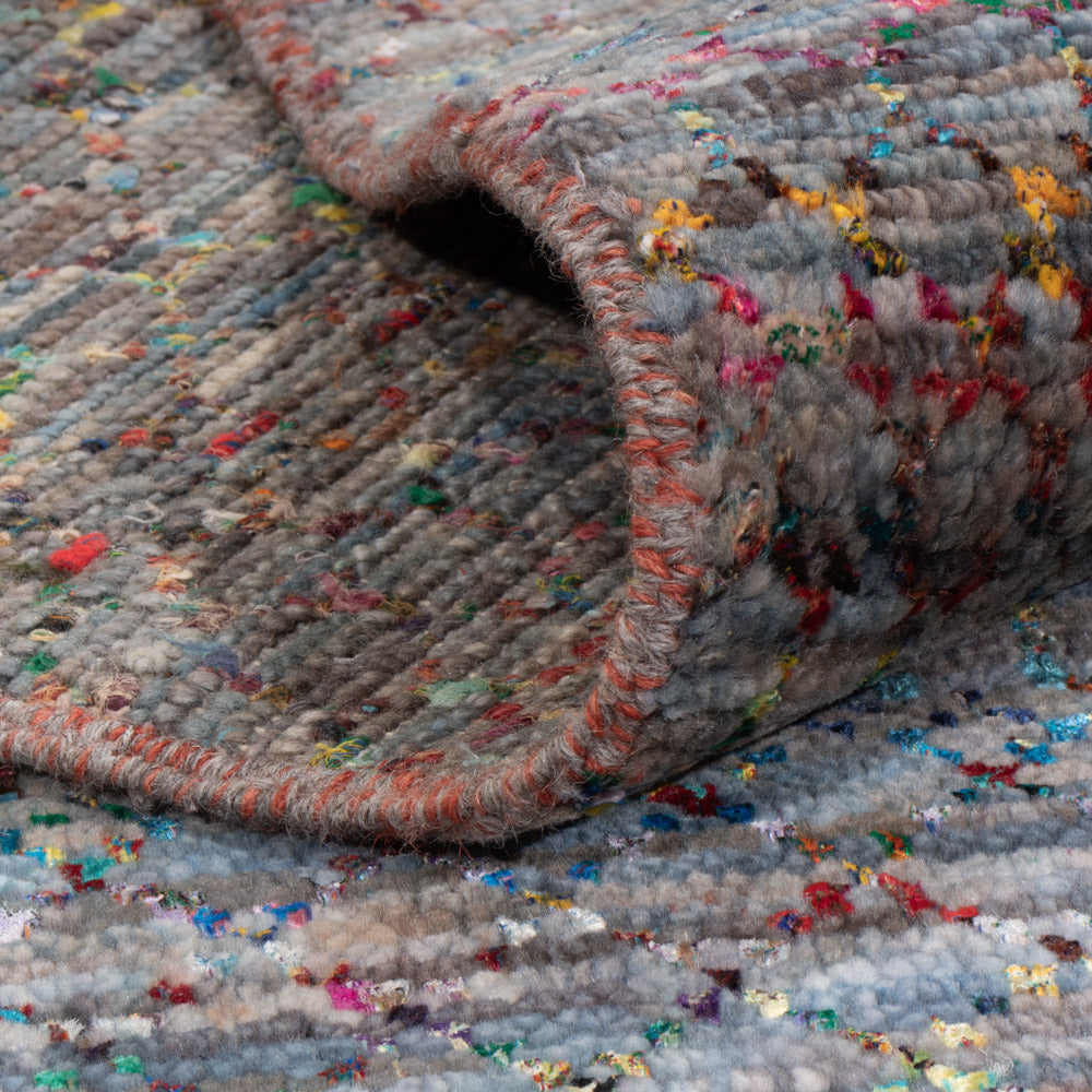 Designer Teppich - 239 x 172 cm - mehrfarbig