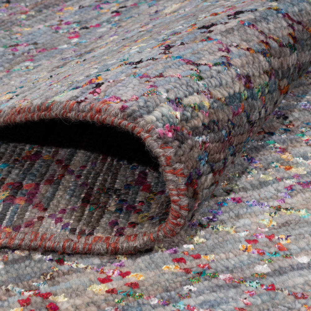 Designer Teppich - 244 x 170 cm - mehrfarbig