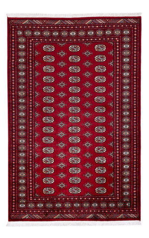 Pakistan Teppich - 241 x 154 cm - rot