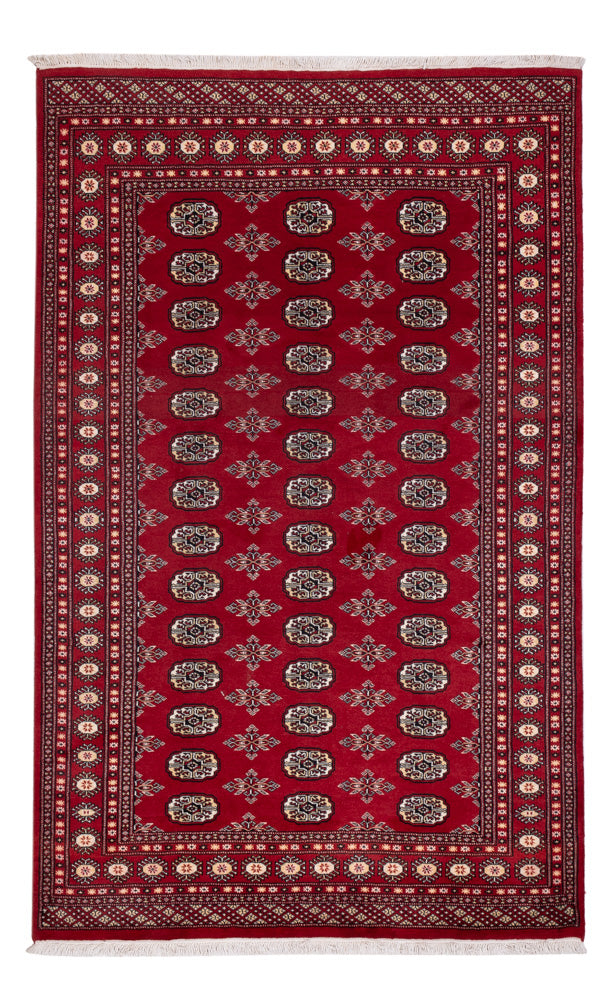 Pakistan Teppich - 244 x 154 cm - rot
