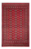 Tapis Pakistani 159x250cm - Tapis oriental - Rectangle / Rouge / 159 x 250 cm Rectangle