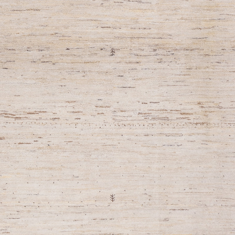 Gabbeh Teppich - Loribaft Indus quadratisch  - 246 x 249 cm - hellbeige