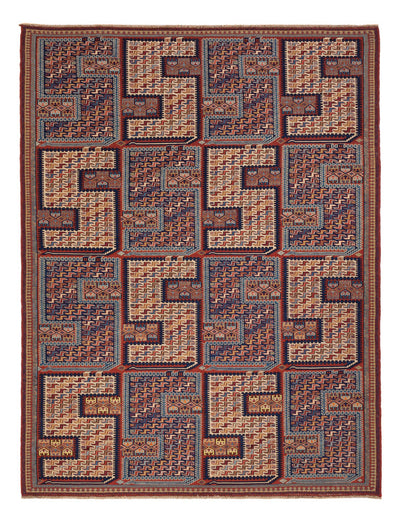 Kelim Afghan Teppich 170x212cm