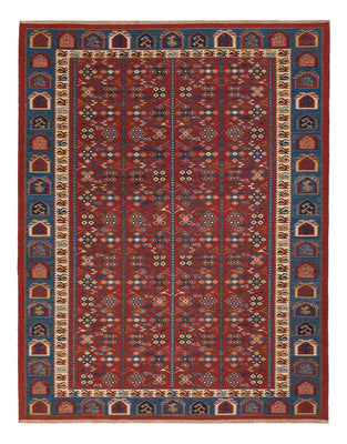 Kelim Teppich - Oriental - Soumak - 228 x 175 cm - rost
