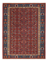 Tappeto Kelim - Orientale - Soumak - 228 x 175 cm - ruggine