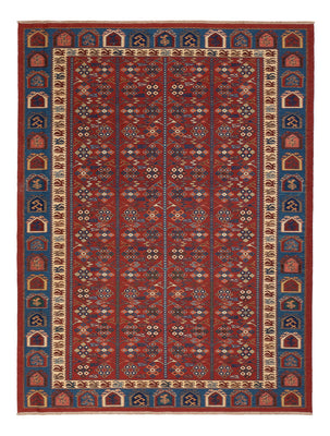Kelim Teppich - Oriental - Soumak - 229 x 175 cm - rost