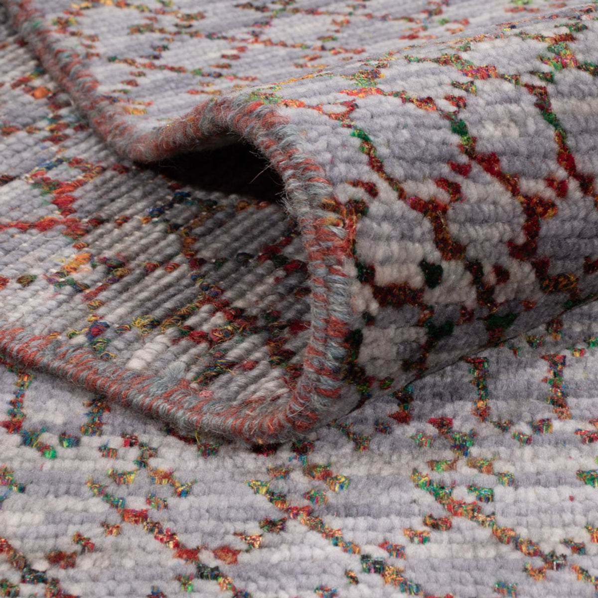 Designer Teppich - 297 x 200 cm - mehrfarbig