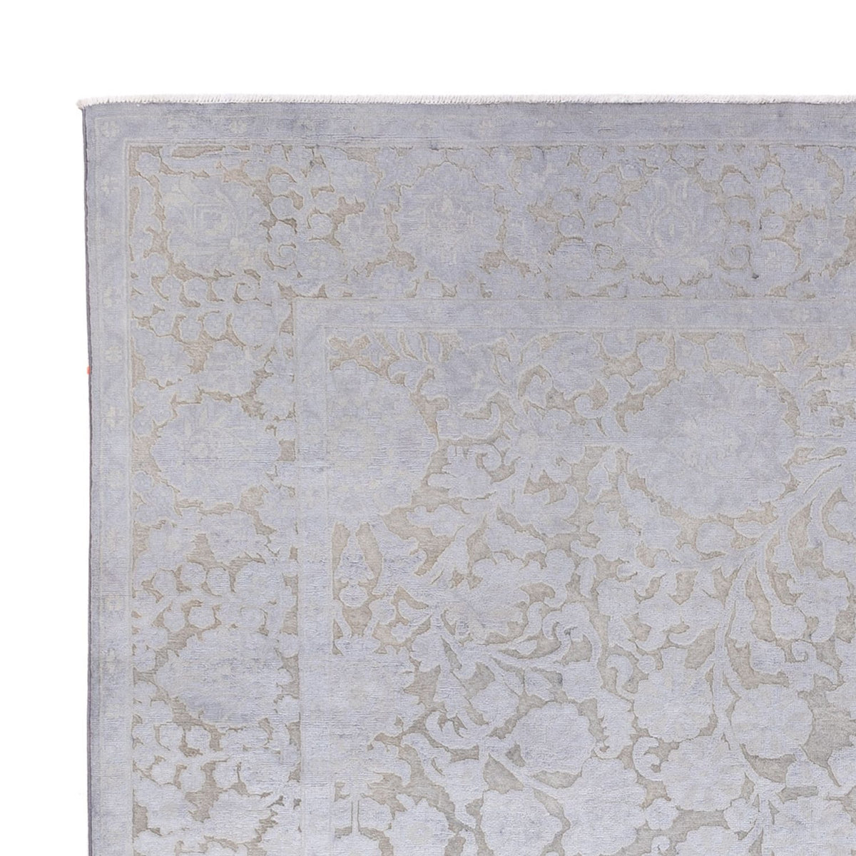 Designer Teppich - 295 x 246 cm - silber