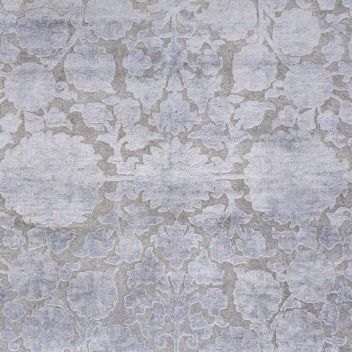 Designer Teppich - 294 x 246 cm - silber