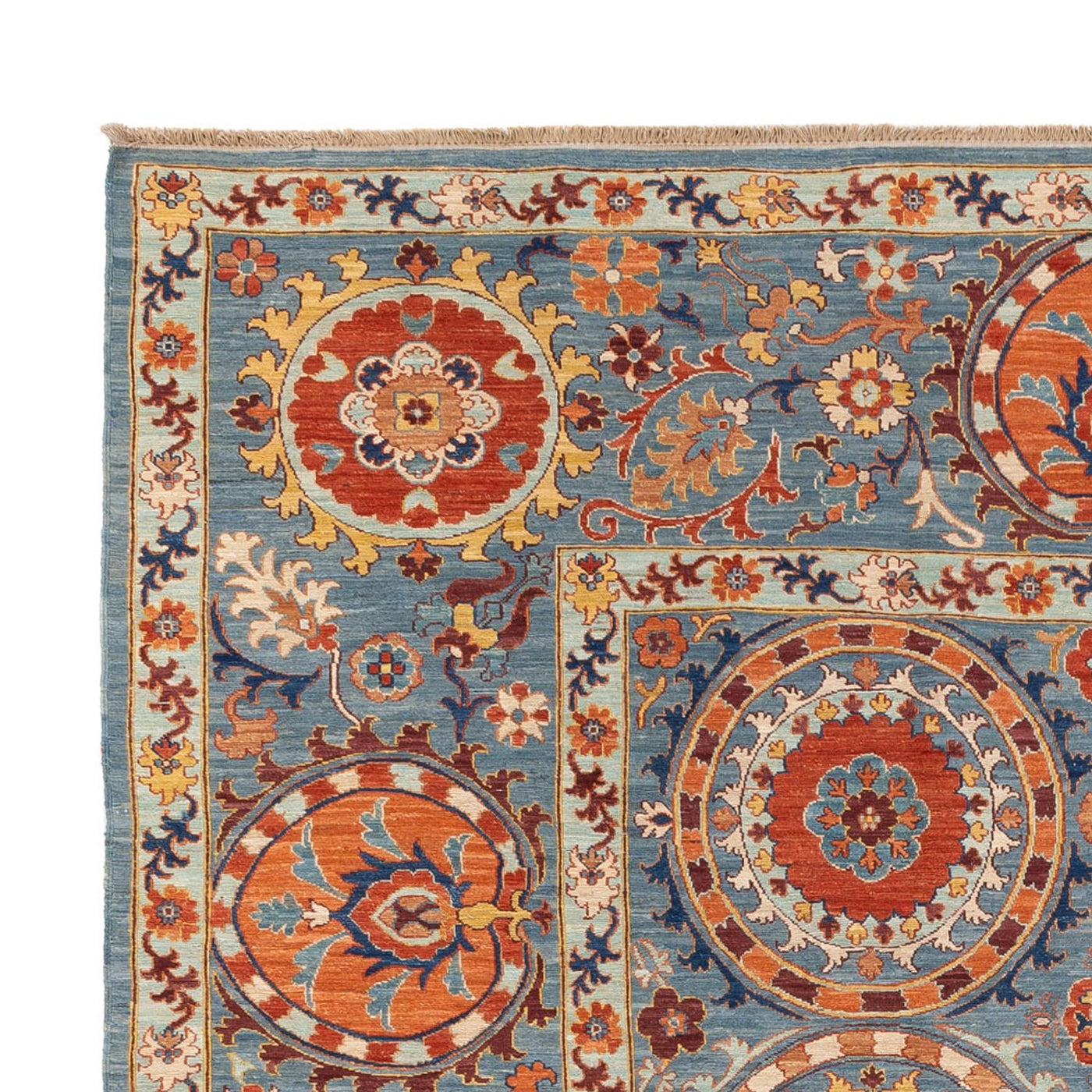 Kelim Afghan Teppich 310x244cm