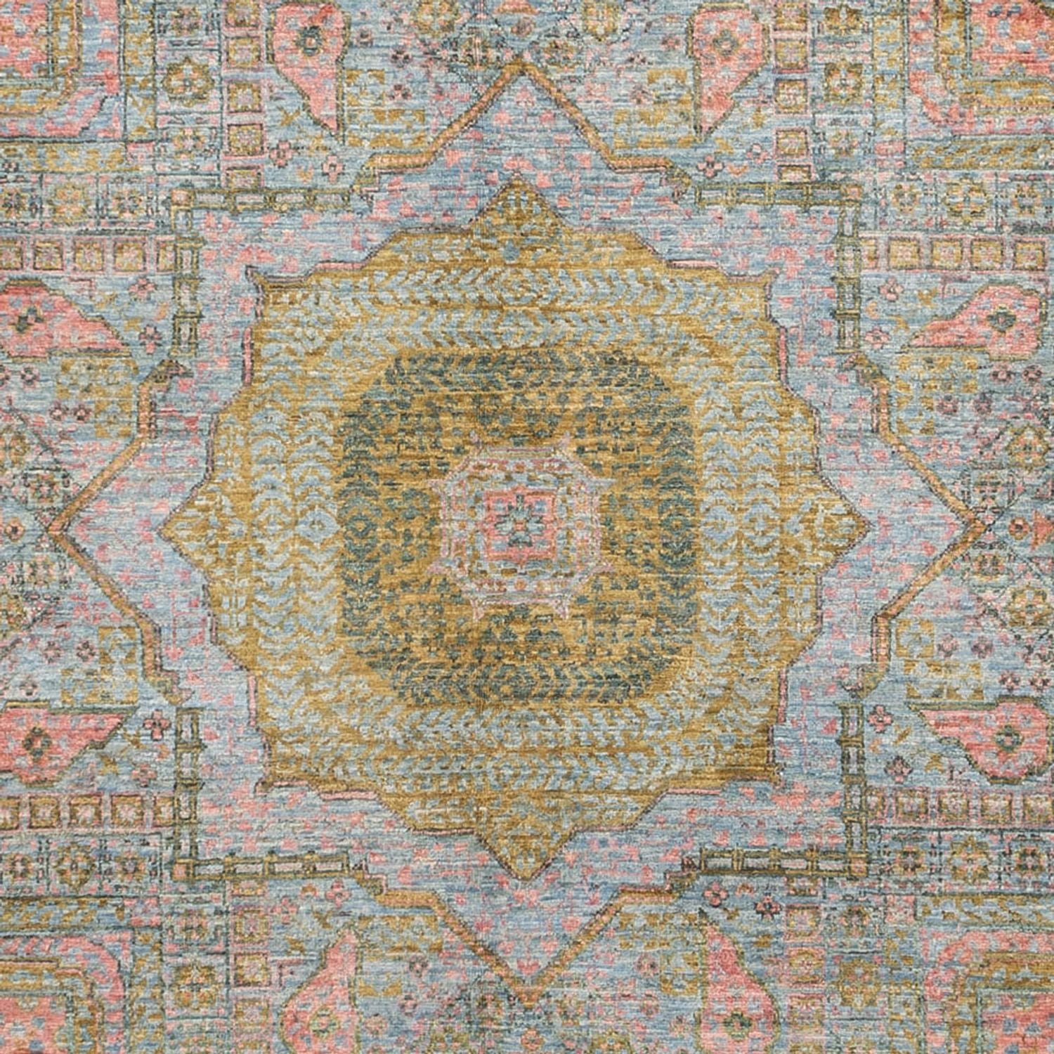 Ziegler Teppich - Ariana - 295 x 196 cm - hellblau