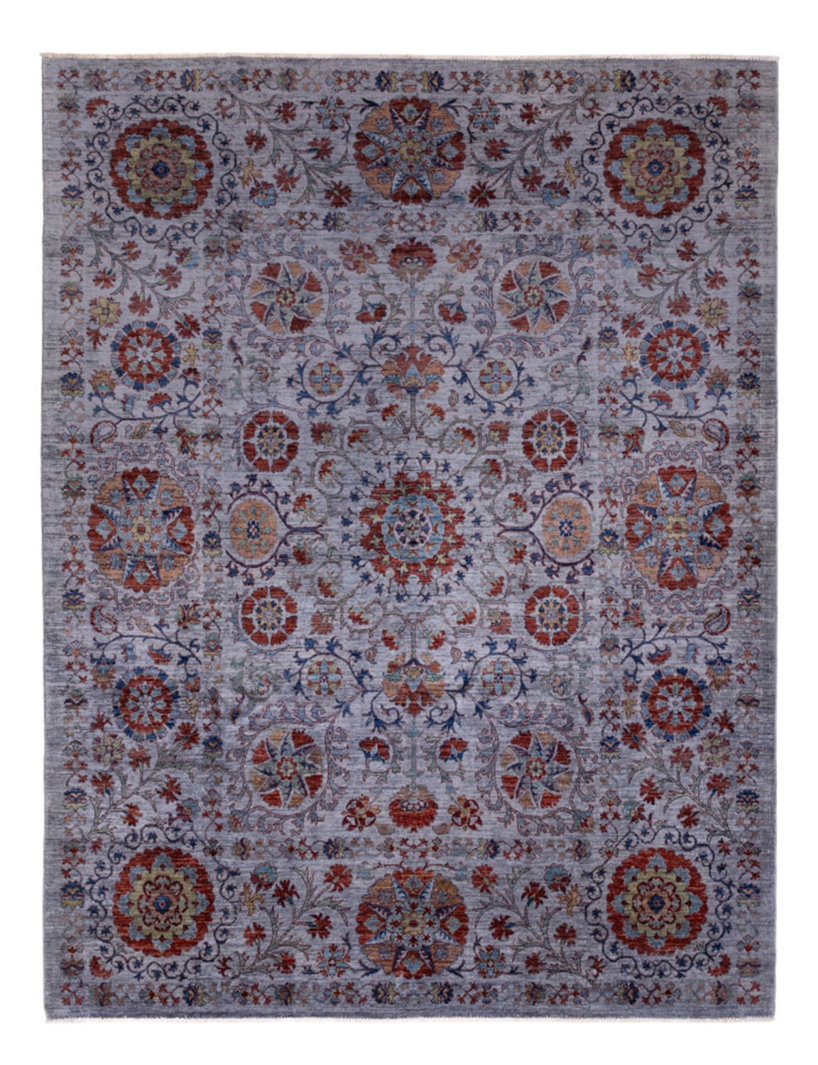 Ziegler Teppich - 274 x 213 cm - dunkelblau