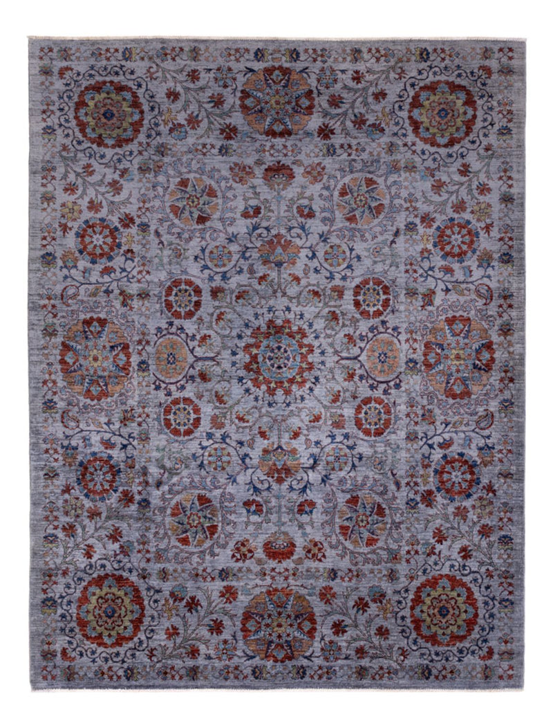 Ziegler Teppich - 274 x 213 cm - dunkelblau