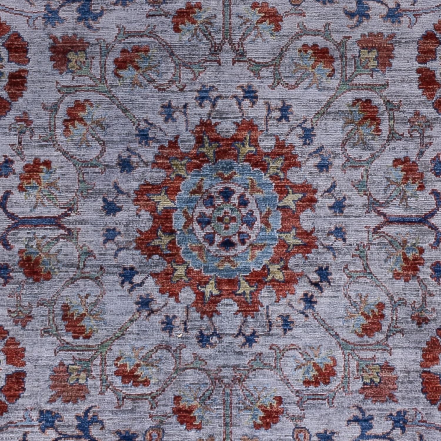 Ziegler Teppich - 274 x 213 cm - dunkelblau