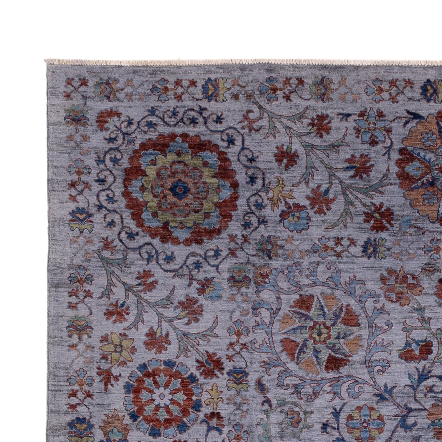 Ziegler Teppich - 274 x 213 cm - dunkelblau