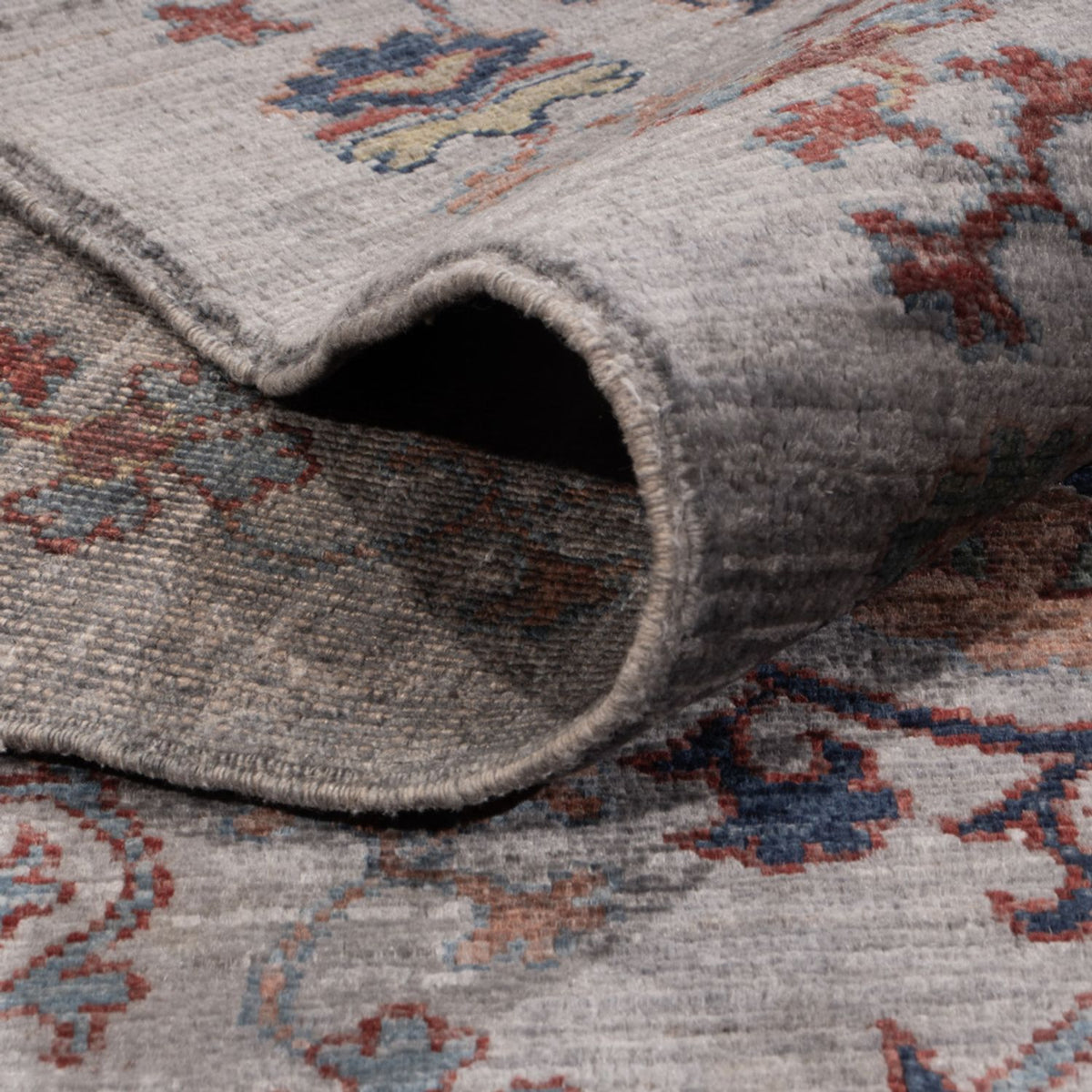 Ziegler Teppich - 274 x 213 cm - dunkelblau