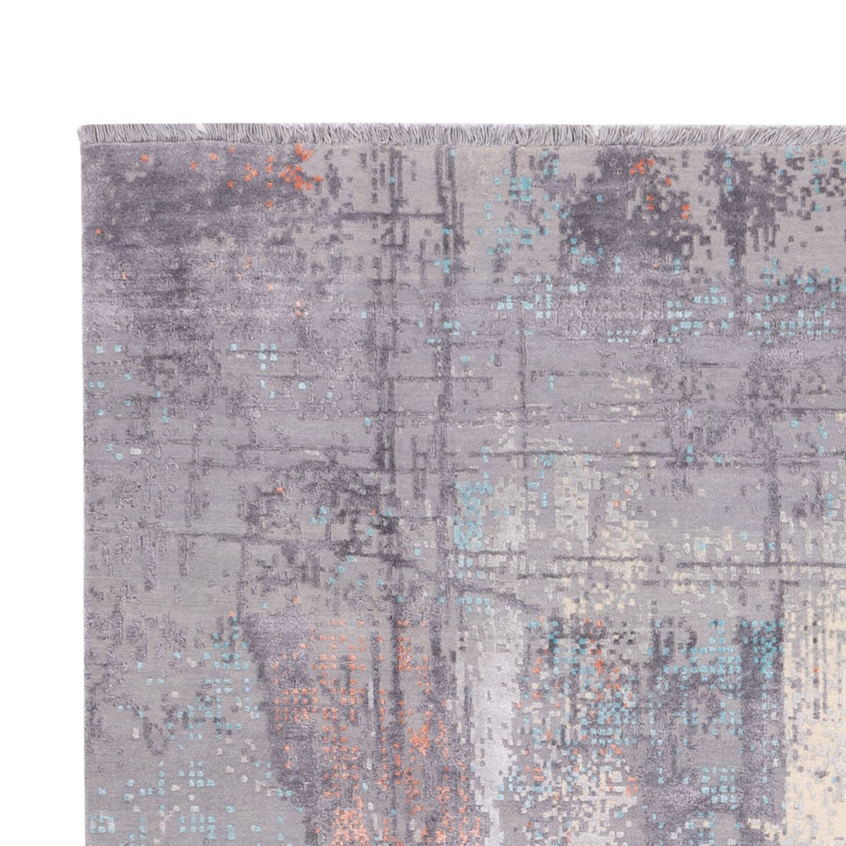 Designer Teppich - 308 x 203 cm - mehrfarbig