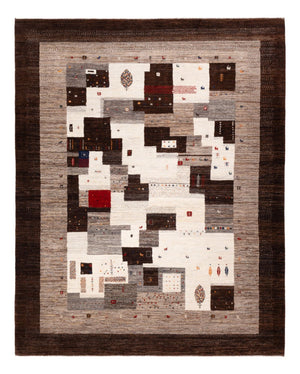 Gabbeh Teppich - Loribaft Indus - 299 x 244 cm - mehrfarbig