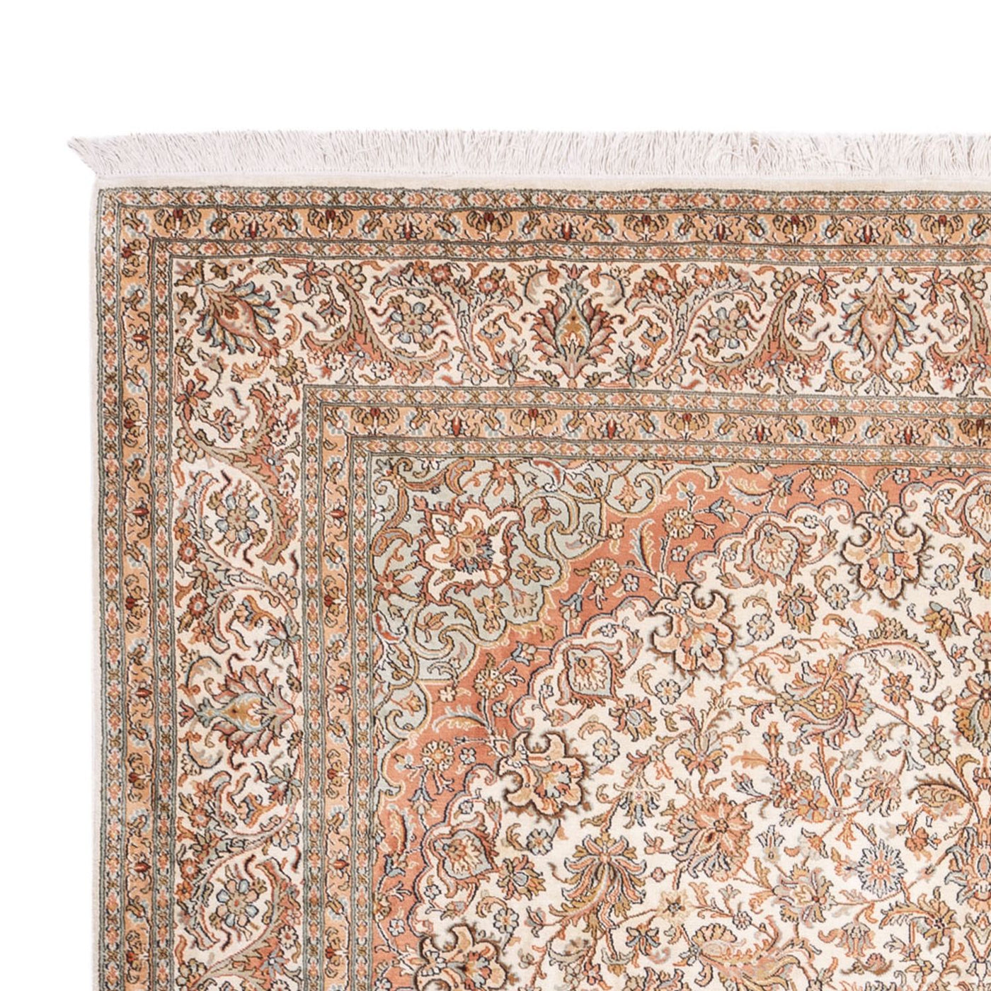 Seta del Kashmir Tappeto 314x219cm - Tappeto orientale