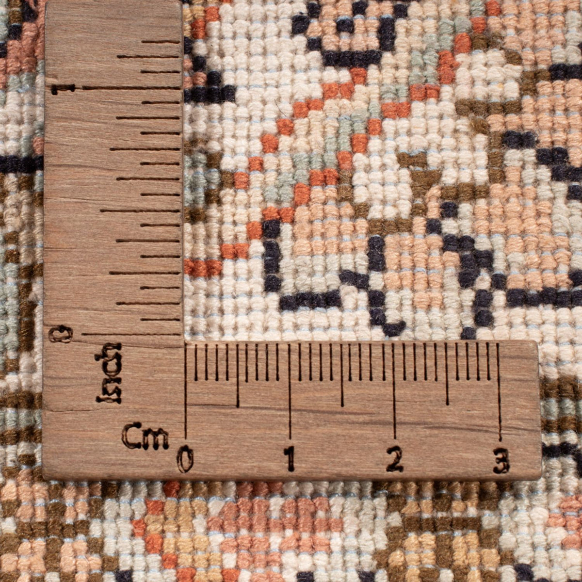 Seidenteppich - Kaschmir Seide - 314 x 219 cm - beige