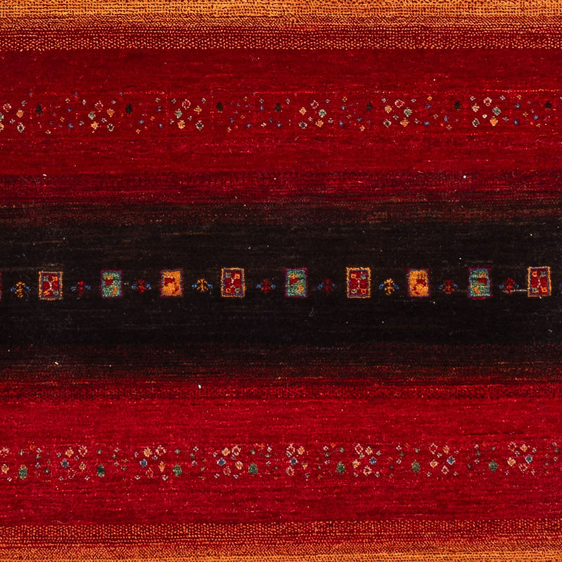 Gabbeh Teppich - Loribaft Indus - 304 x 257 cm - mehrfarbig