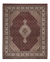 Tapis de Tabriz indien Tapis 205x256cm - Tapis oriental - beige foncé - Rectangle / Beige foncé / 205 x 256 cm Rectangle