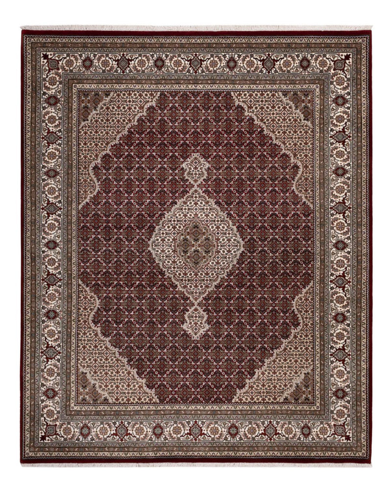 Orientteppich - Täbriz - 256 x 205 cm - dunkelbeige