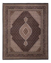 Tabriz Indo Tappeto 250x305cm - Tappeto orientale - beige scuro - Rettangolo / Beige scuro / 250 x 305 cm Rettangolo