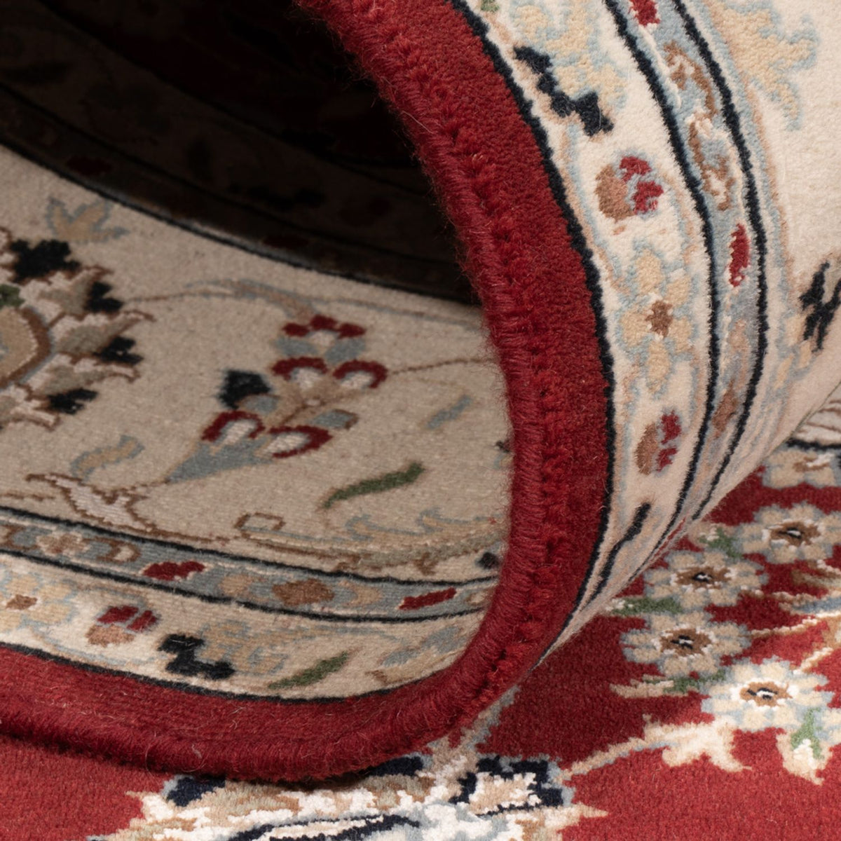 Orientteppich - Nain - Indus - 303 x 200 cm - dunkelrot