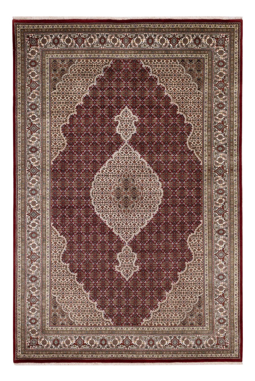Orientteppich - Täbriz - 275 x 185 cm - dunkelbeige