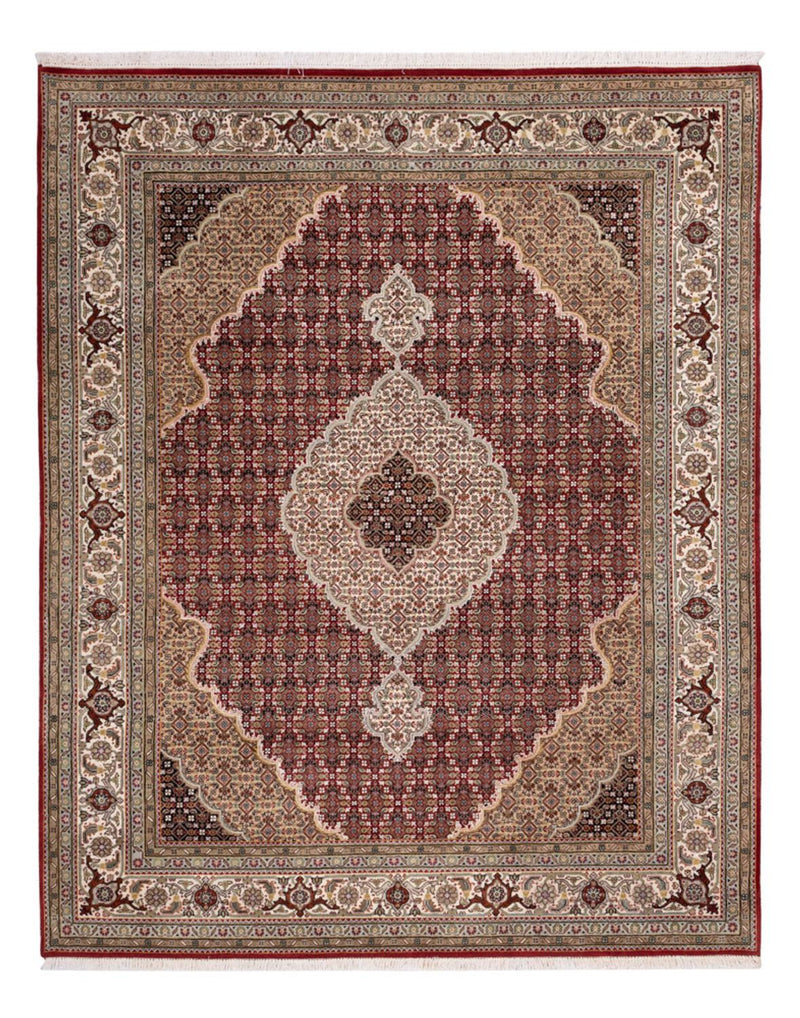 Orientteppich - Täbriz - 255 x 198 cm - dunkelbeige