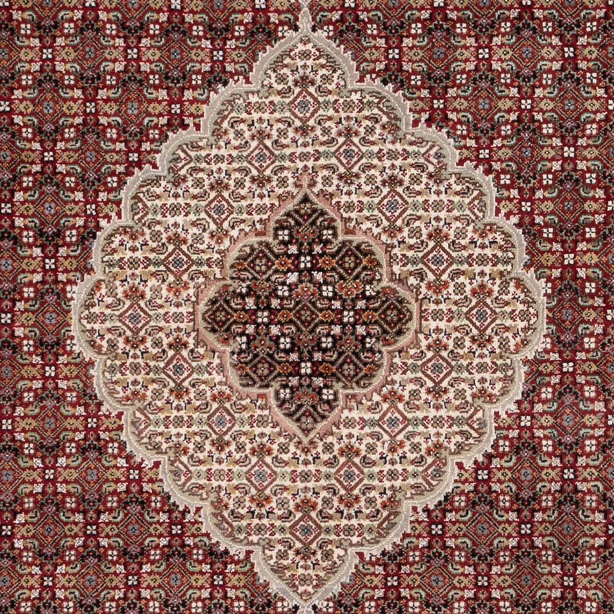 Orientteppich - Täbriz - 255 x 198 cm - dunkelbeige