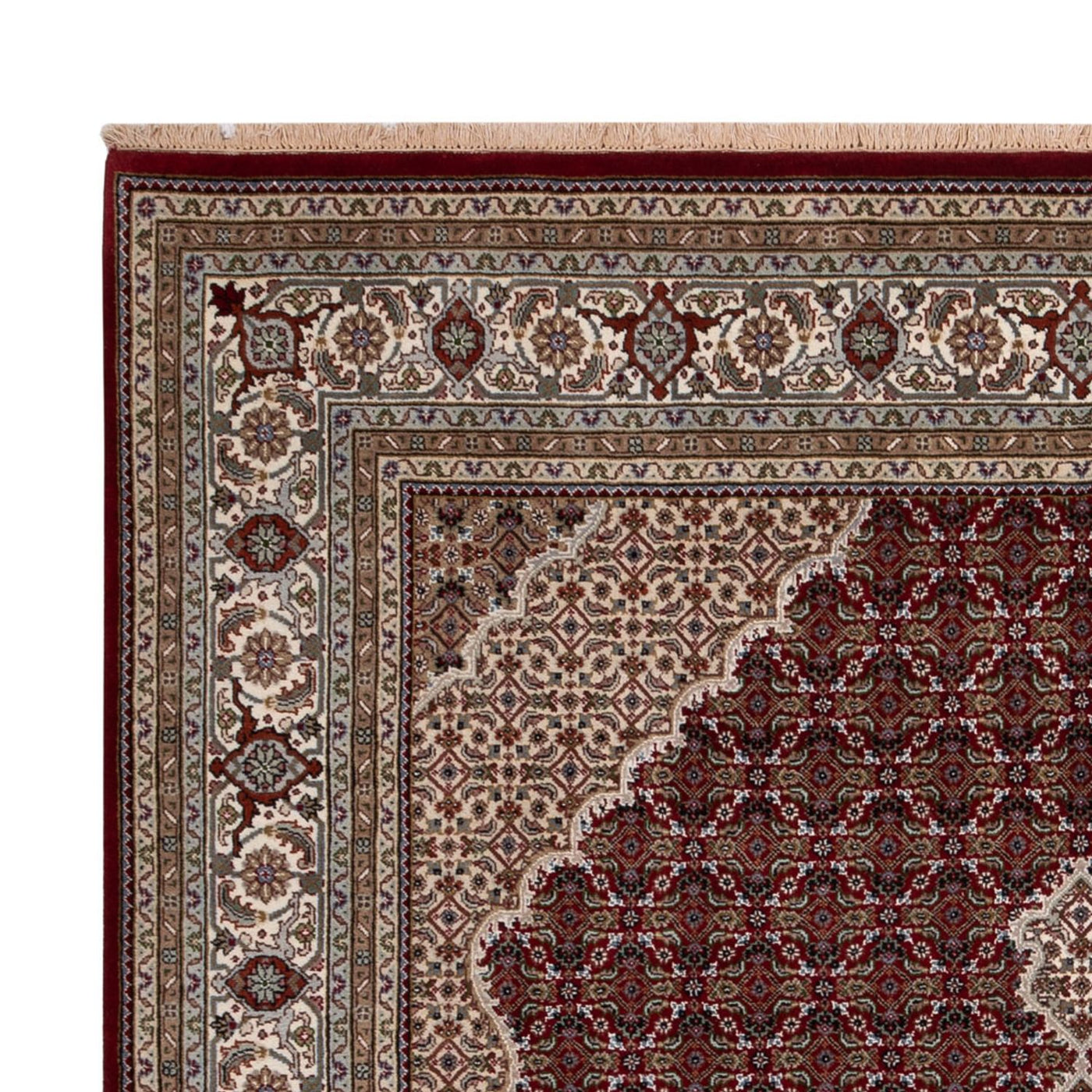 Indo Täbriz Teppich 257x202cm - Orientteppich