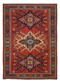 Tappeto Kelim - Orientale - Soumak - 282 x 198 cm - rosso