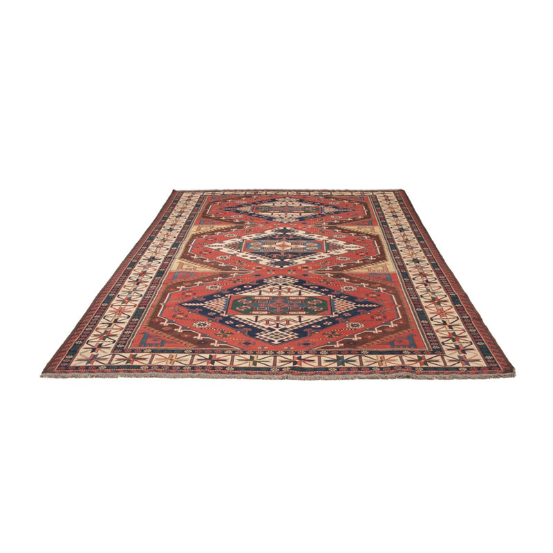 Kelim Teppich - Oriental - Soumak - 282 x 198 cm - rot