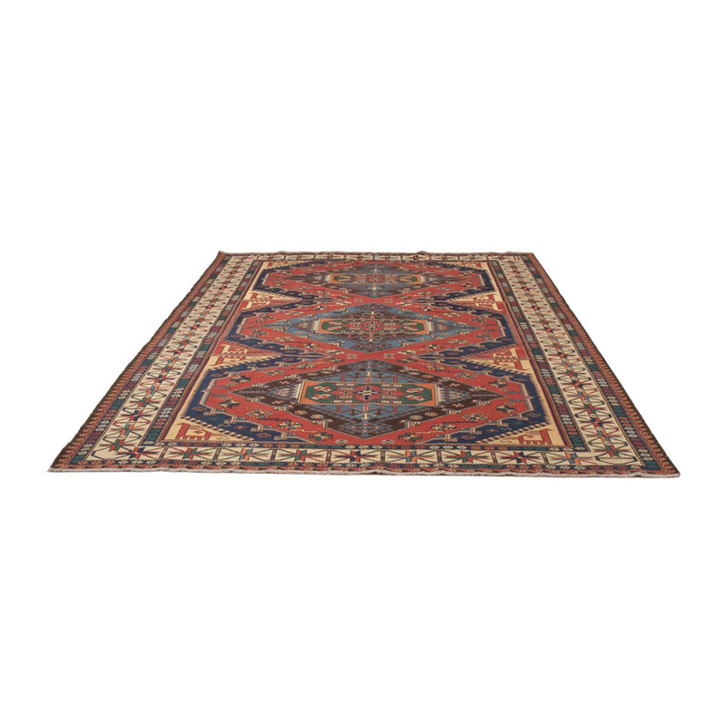 Kelim Teppich - Oriental - Soumak - 281 x 203 cm - rot