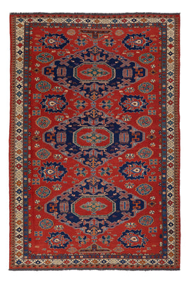 Kelim Teppich - Oriental - Soumak - 263 x 178 cm - rot