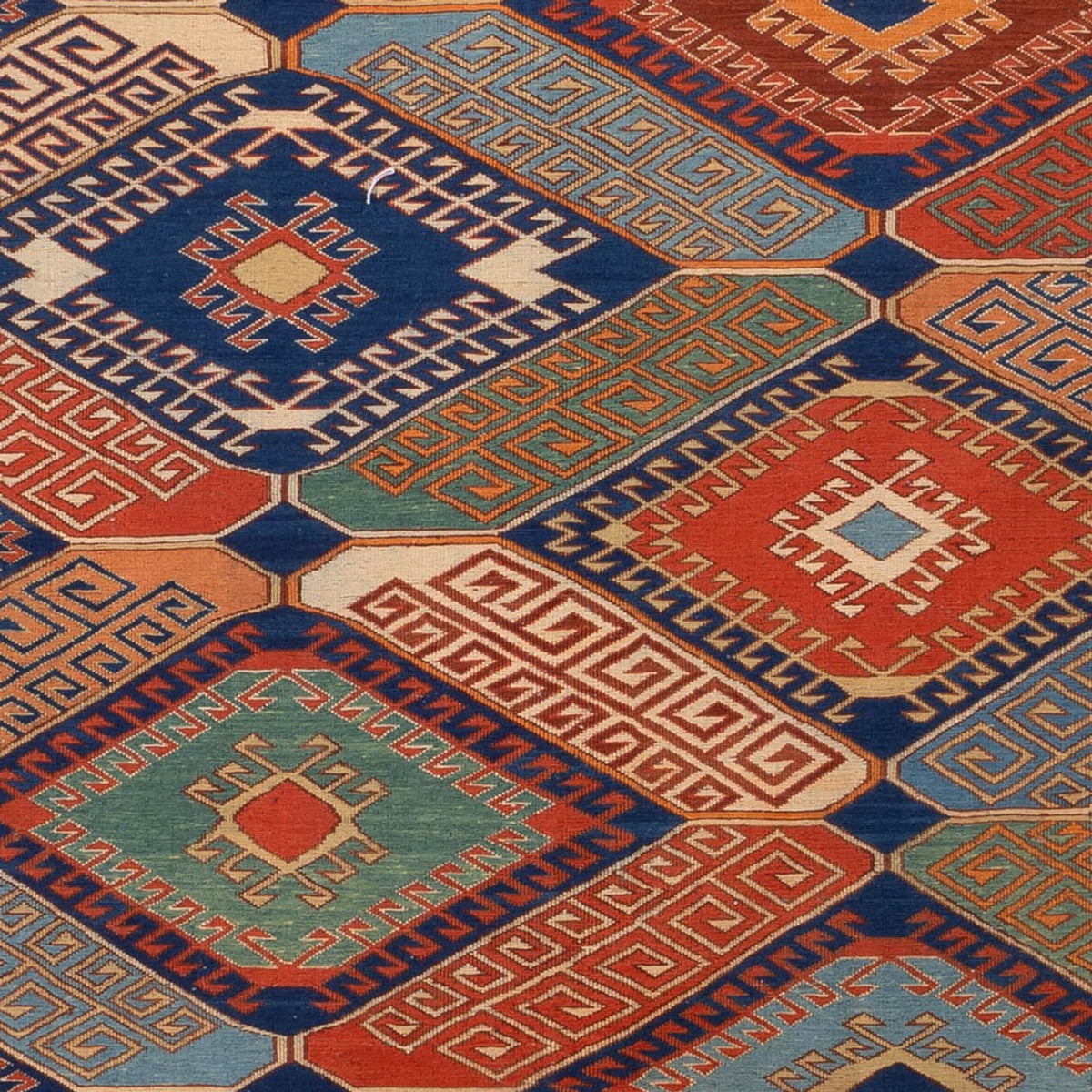 Kelim Teppich - Oriental - Soumak - 272 x 205 cm - mehrfarbig