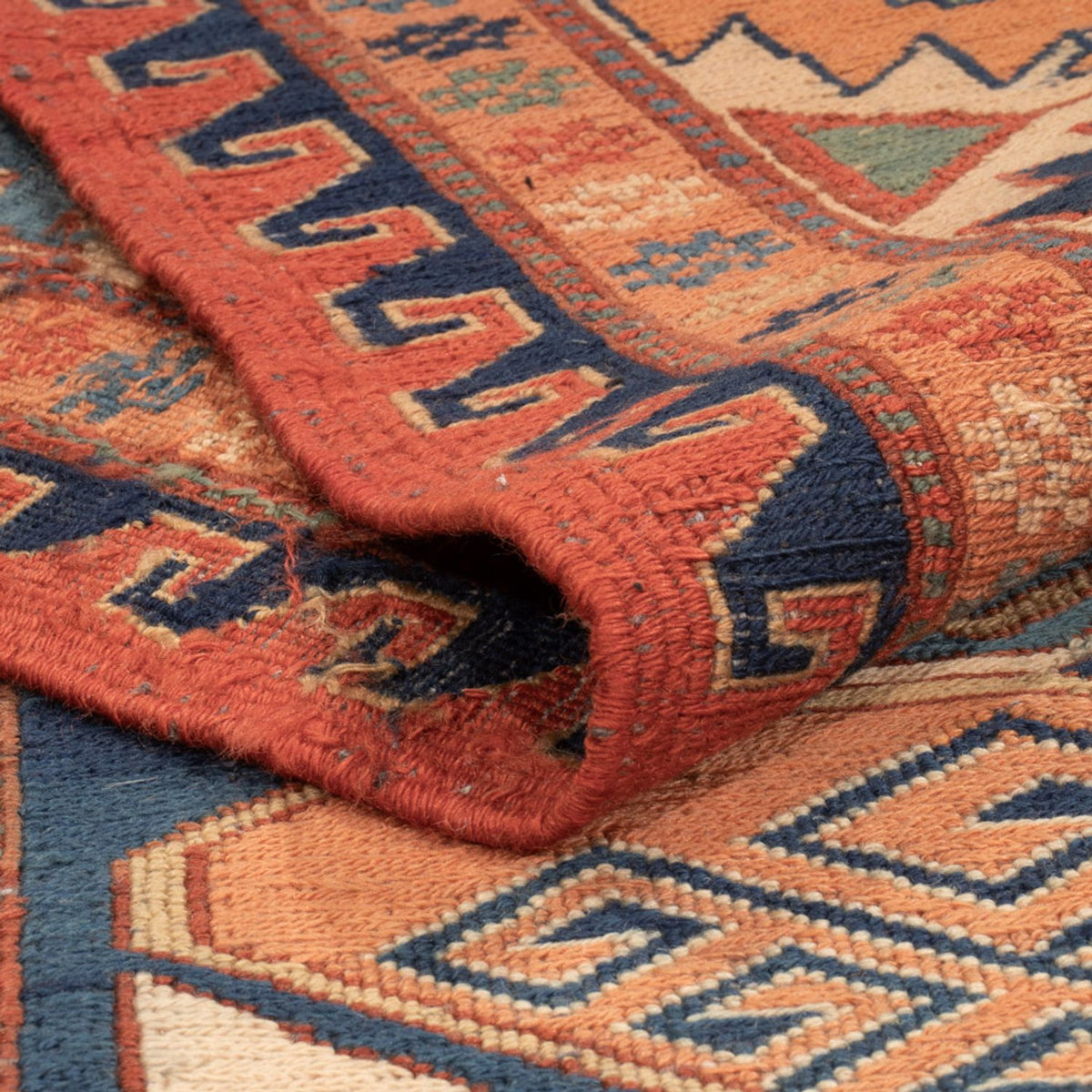 Kelim Teppich - Oriental - Soumak - 272 x 205 cm - mehrfarbig