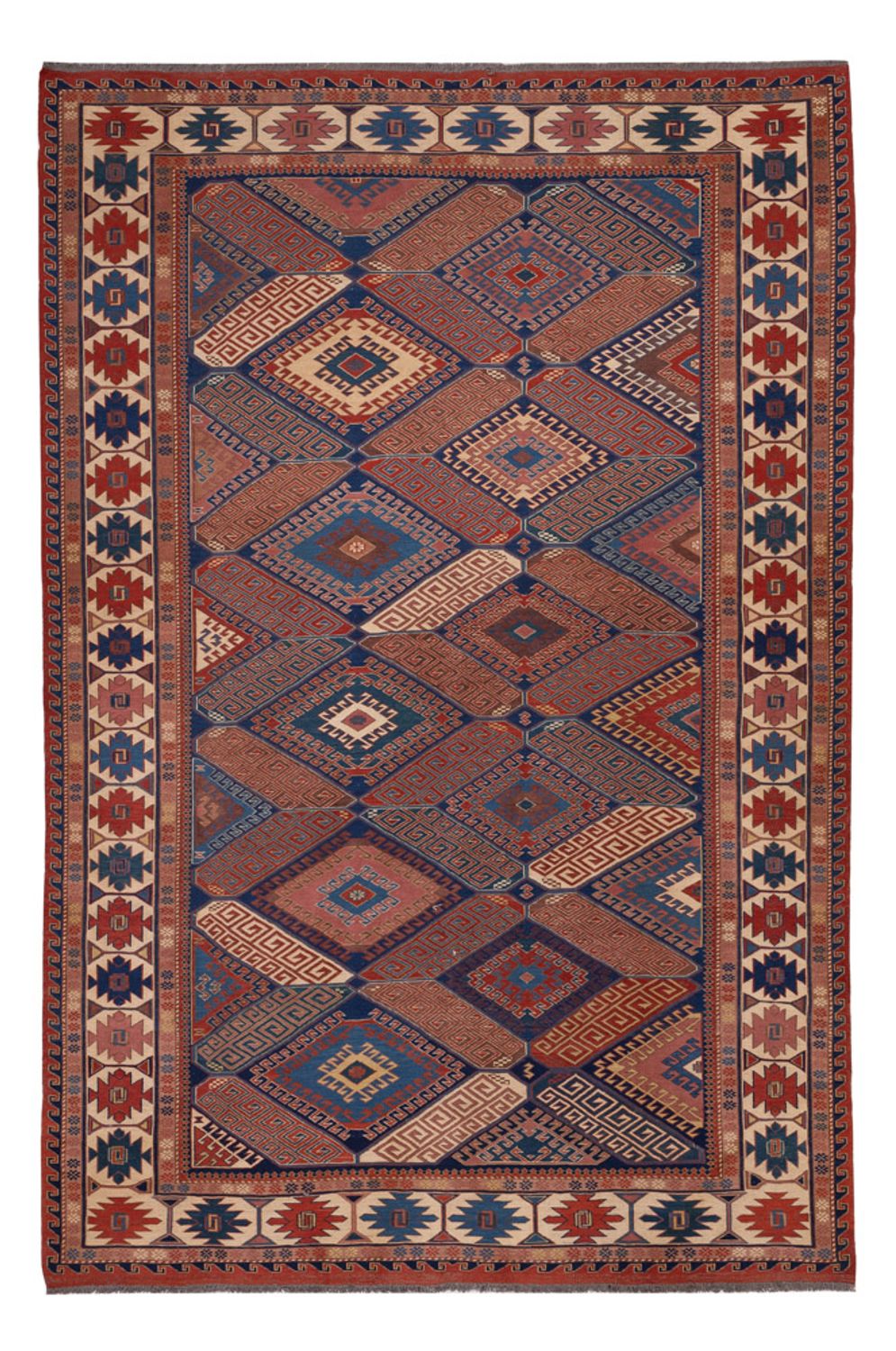 Kelim Teppich - Oriental - Soumak - 285 x 192 cm - rost