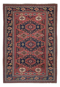 Tapis Kelim - Oriental - Soumak - 297 x 210 cm - rouille