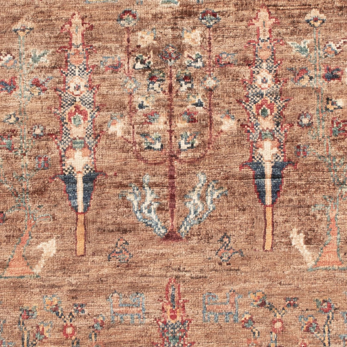 Ziegler Teppich - Ariana - 149 x 102 cm - dunkelbeige