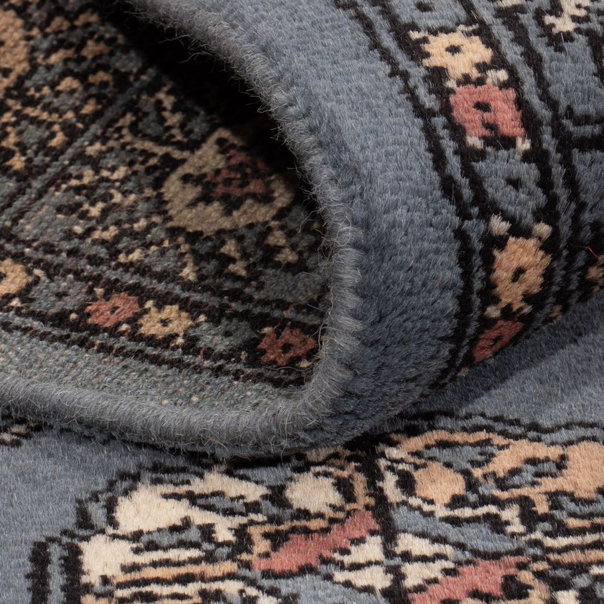 Pakistan Teppich - 152 x 93 cm - hellblau