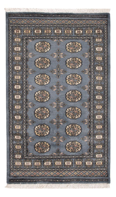 Pakistan Teppich - 156 x 93 cm - hellblau