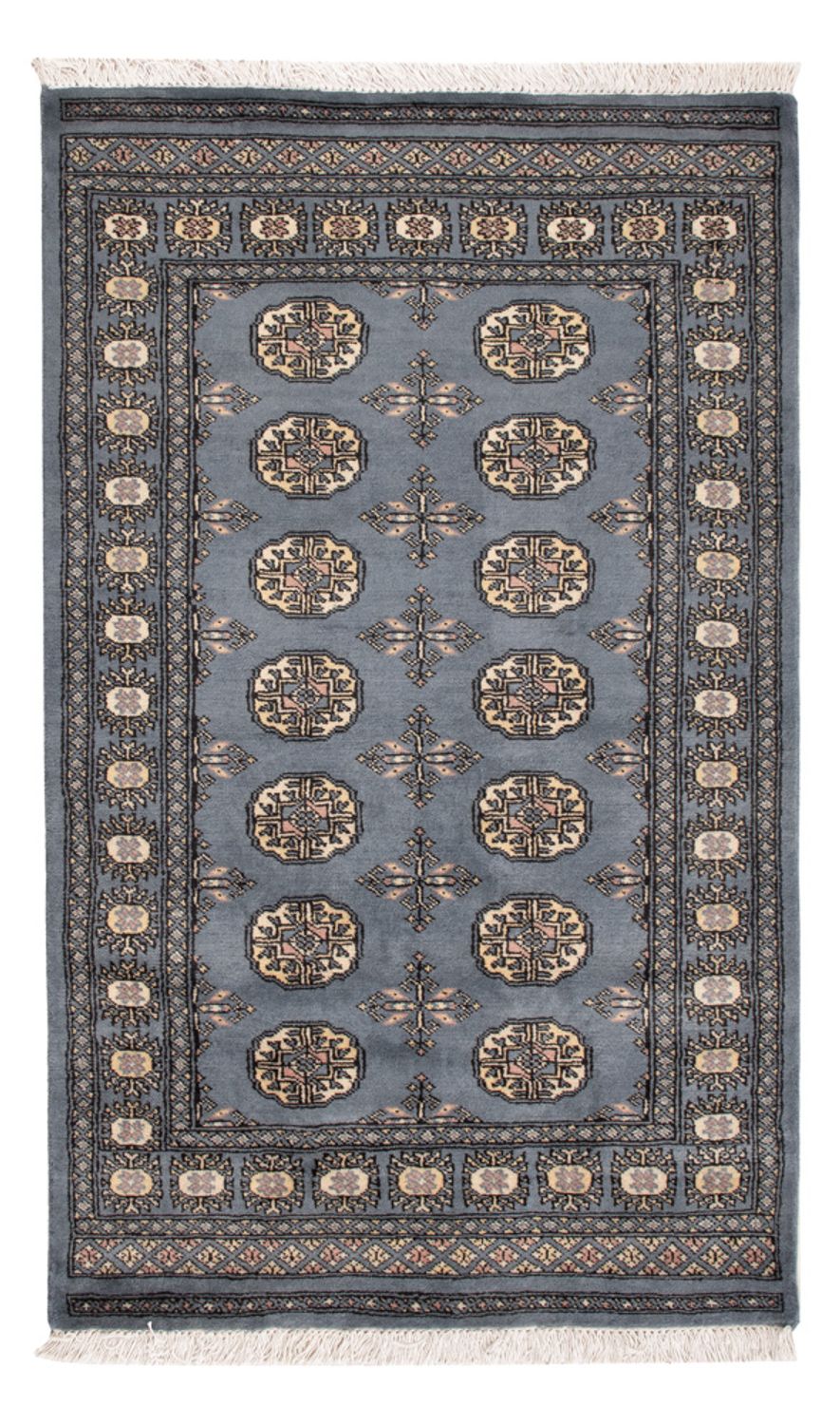 Pakistan Teppich - 156 x 93 cm - hellblau