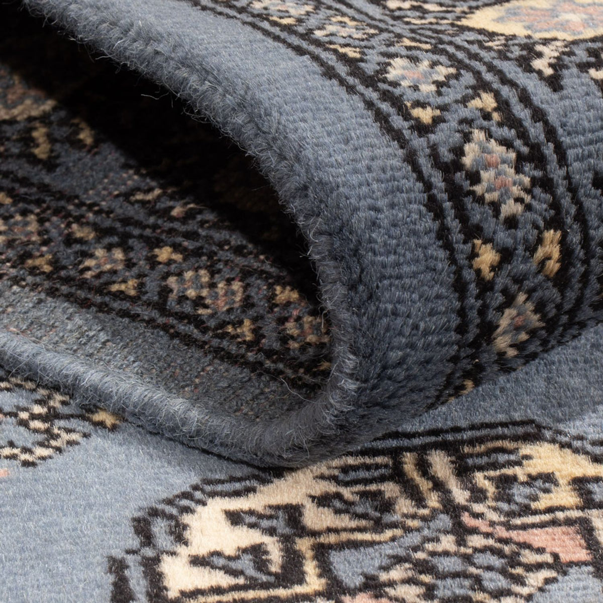 Pakistan Teppich - 156 x 93 cm - hellblau