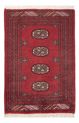 Pakistan Teppich - 89 x 63 cm - rot