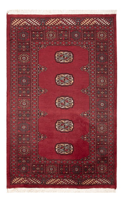 Pakistan Teppich - 141 x 93 cm - rot